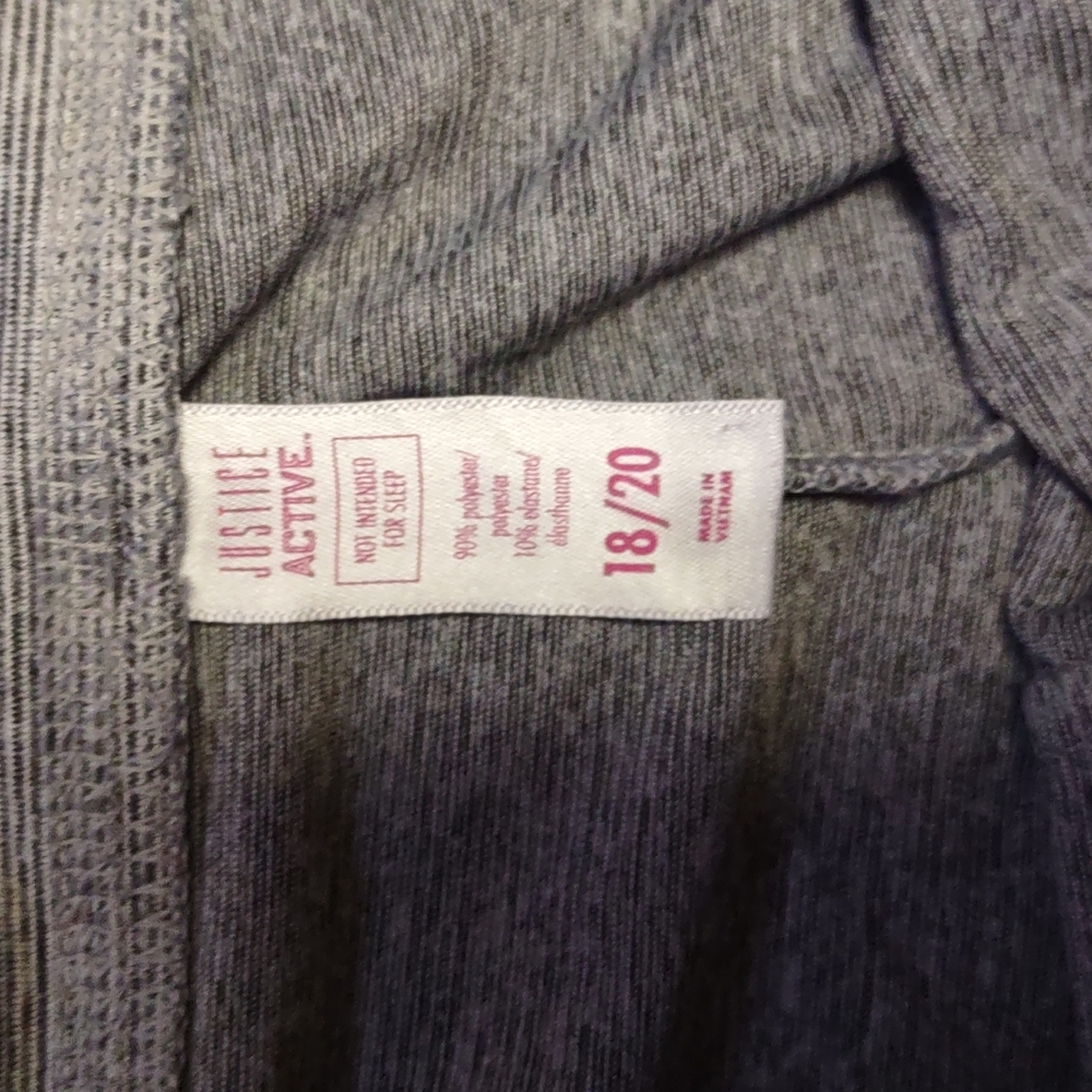 Justice Active Yoga Pants Size 18/20 - Picture 3 of 5